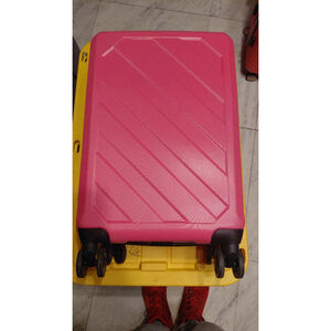 Women's Steve Madden Pink Hardside Carry-On Travel Bag One Size